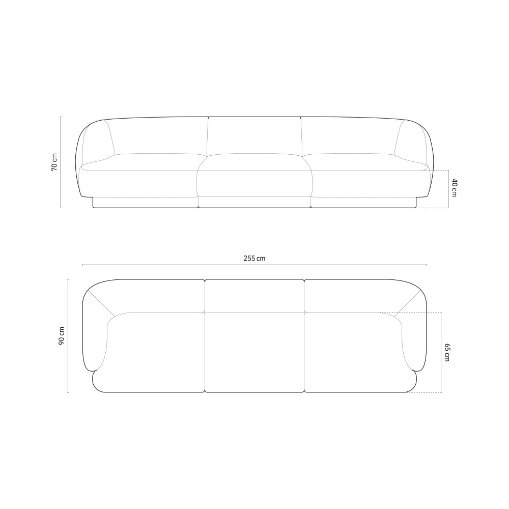 Micadoni Оксамитовий диван 