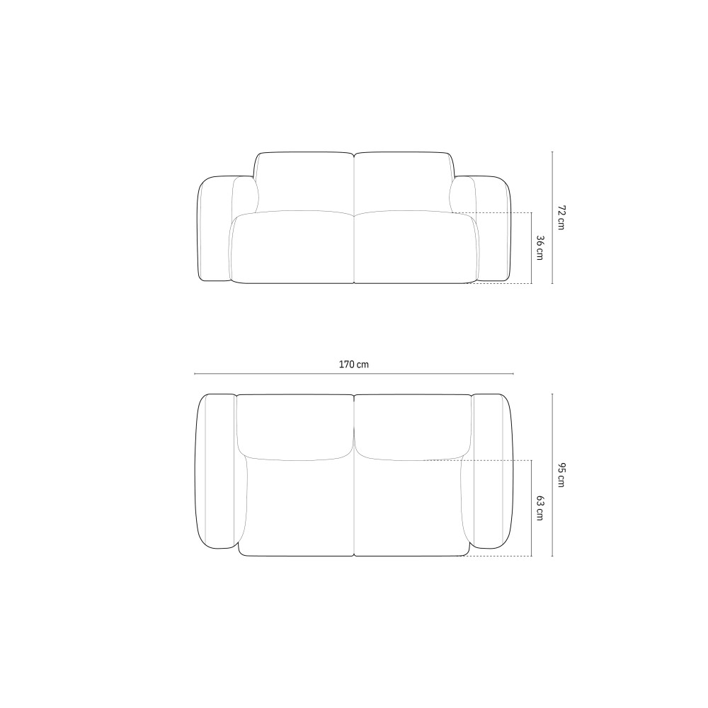 Micadoni Диван букле, 