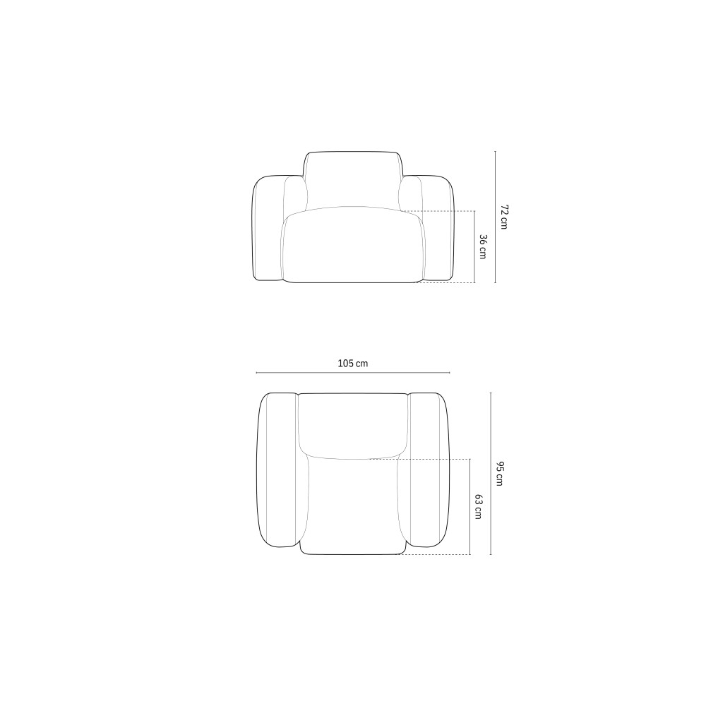 Micadoni Крісло букле, 