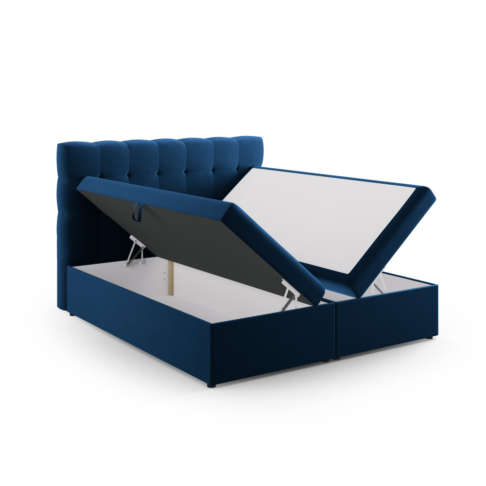 Micadoni Комплект ліжка з пружинним матрацом: узголів'я + пружинний матрац/матрац + наматрацник, 