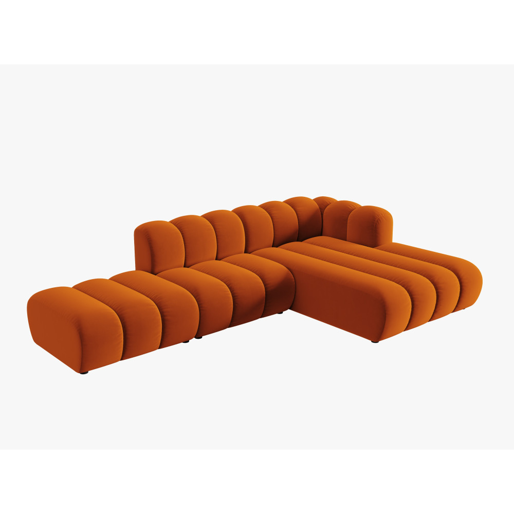 Micadoni Оксамитовий модульний правий кутовий диван, Micadoni Оксамитовий модульний правий кутовий диван,