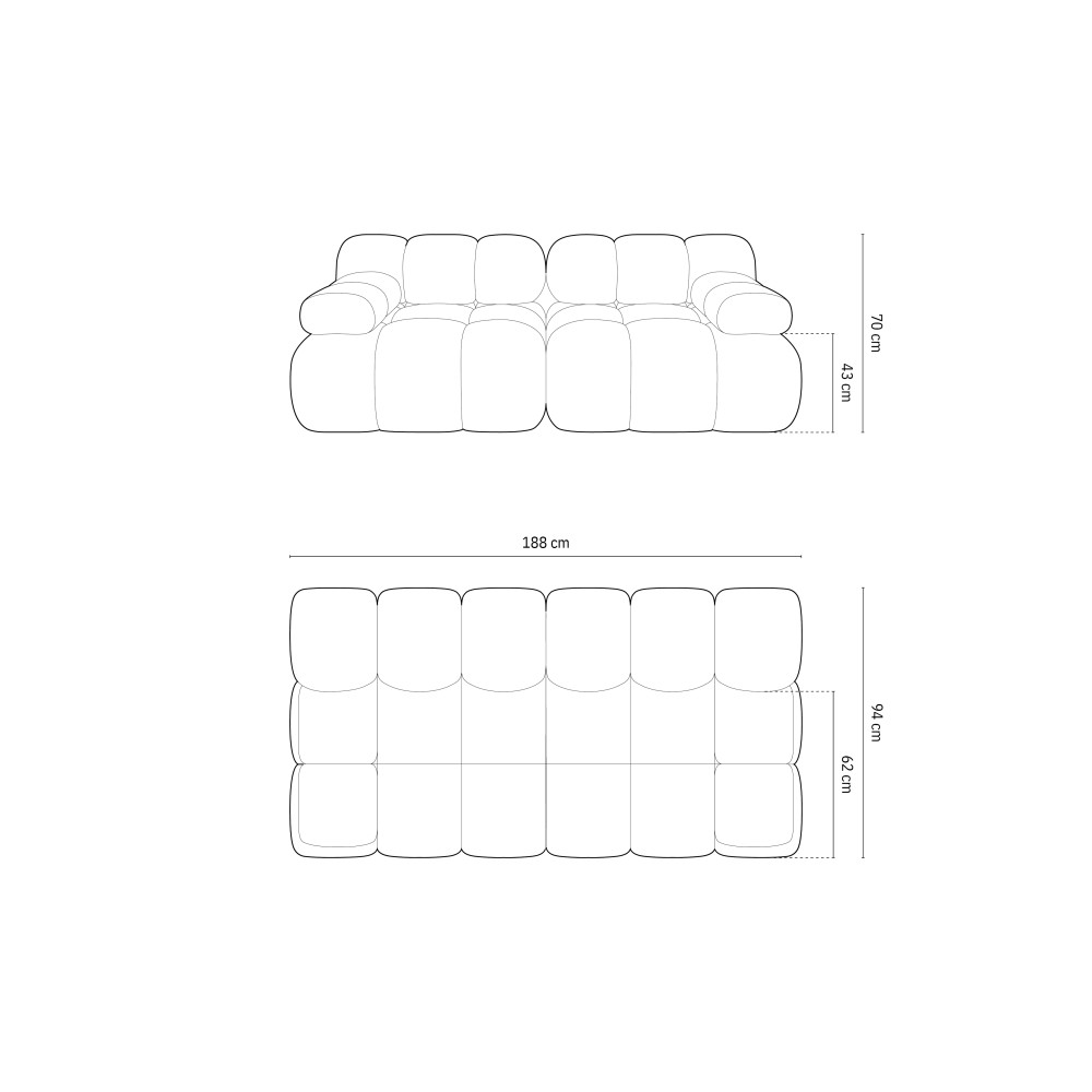 Micadoni Модульний диван, 