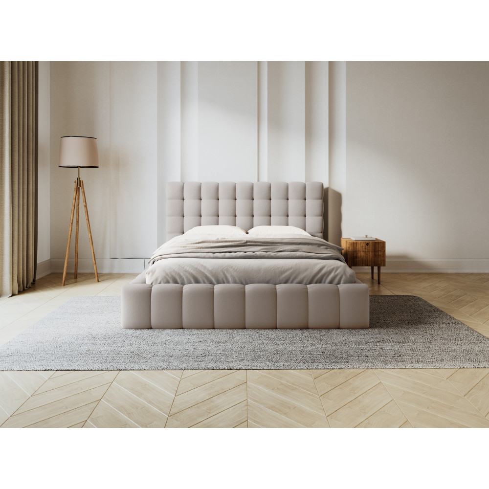 Micadoni Ліжко з місцем для зберігання речей та узголів'ям, 