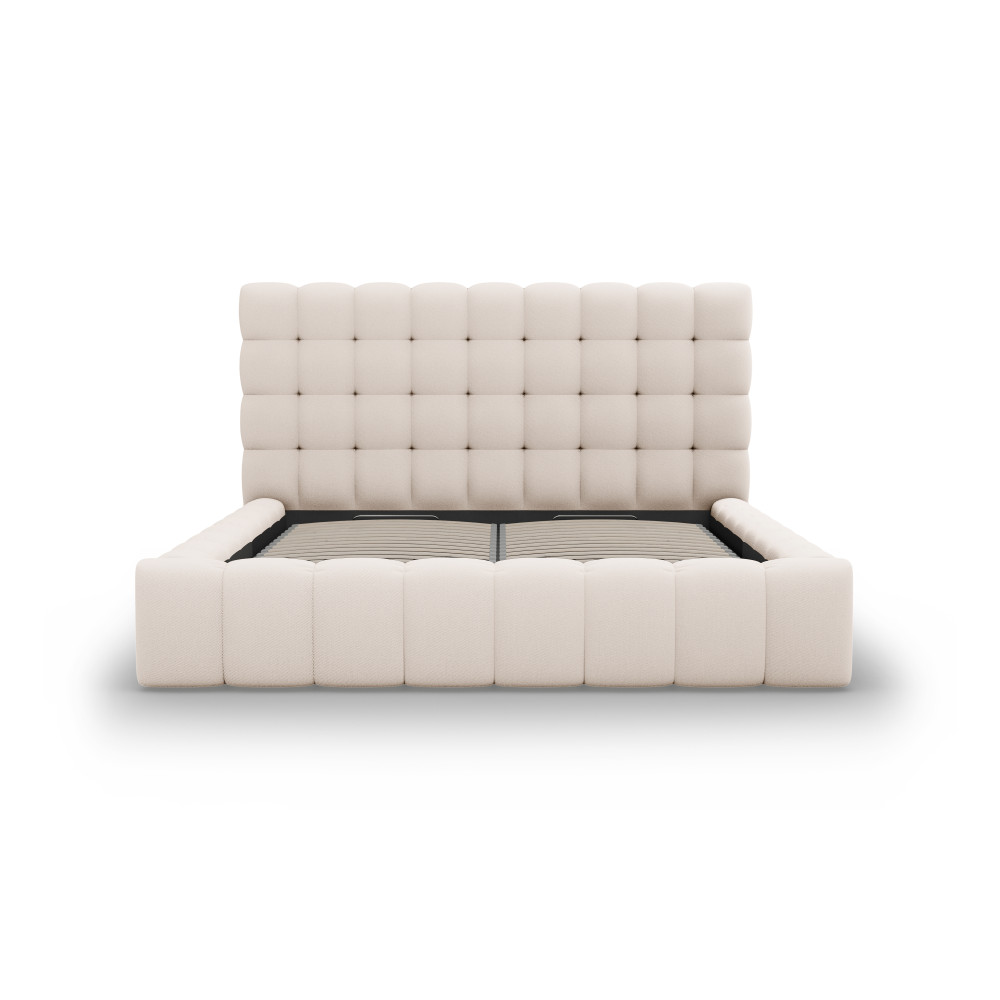 Micadoni Ліжко з місцем для зберігання речей та узголів'ям, 