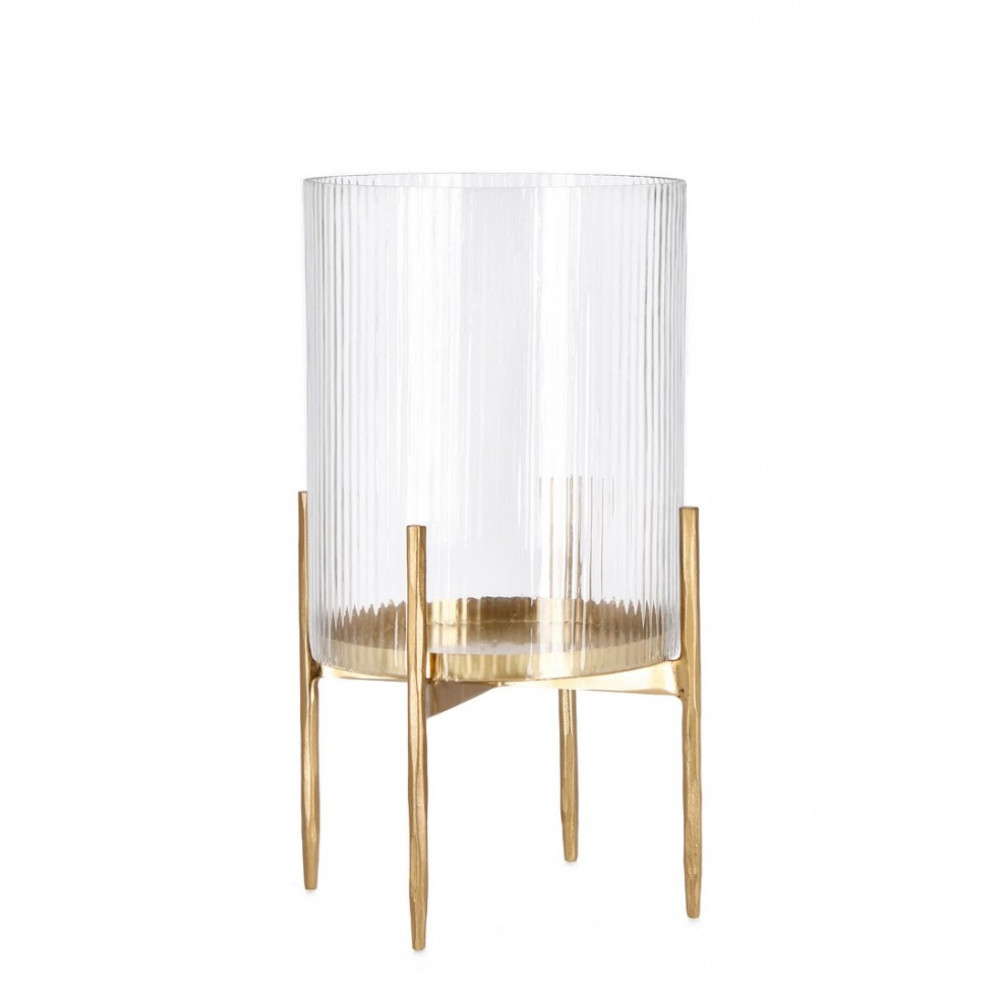 Bizzotto ЛІХТАР SIWAN TRANS-GOLD STRIPES H40 Bizzotto ЛІХТАР SIWAN TRANS-GOLD STRIPES H40