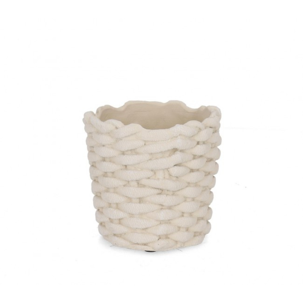 Yes ВАЗА СЕРАФІМ КРУГЛА СЛОНОВОЇ КІСТКИ D17X15H