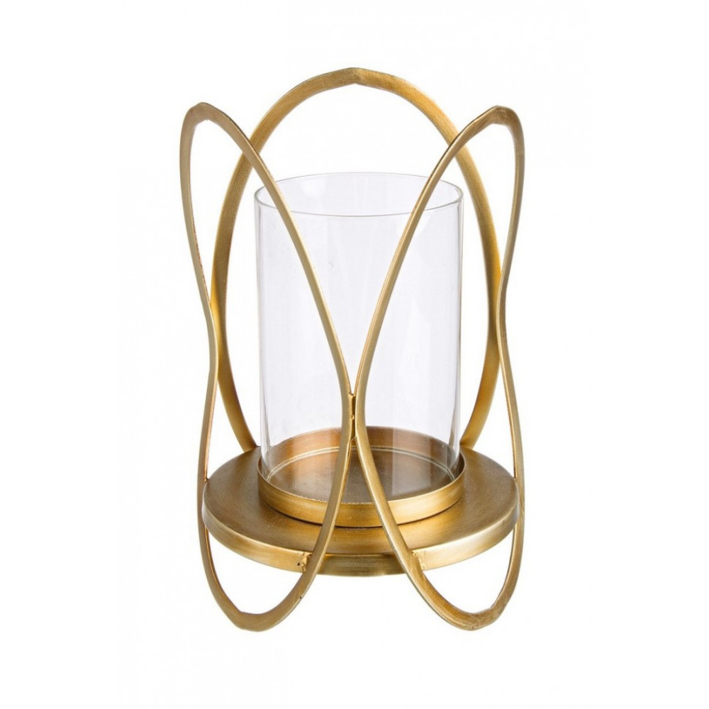 Bizzotto ПІДСВІЧНИК ADHIRA GOLD H39
