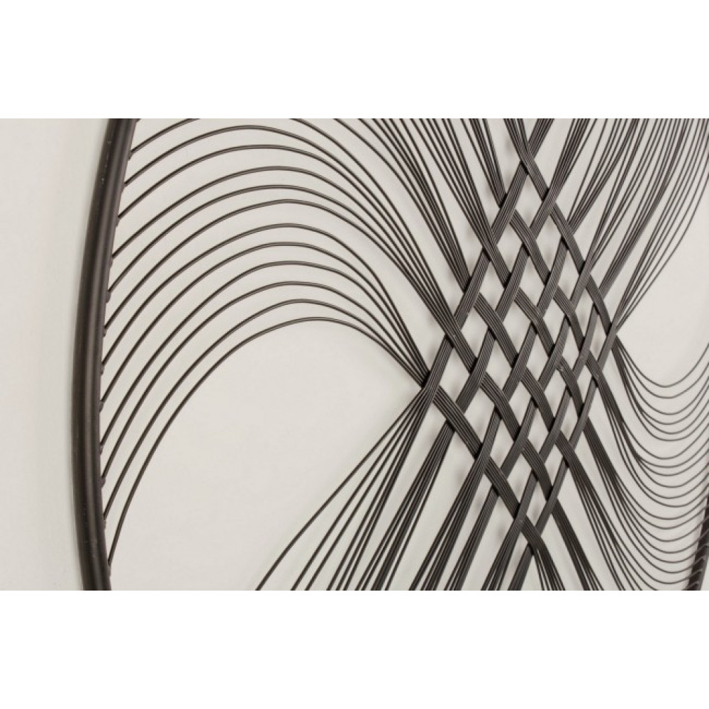 Bizzotto ДЕКОРАЦІЯ ДЛЯ СТІН ZAIRA ЧОРНА D90