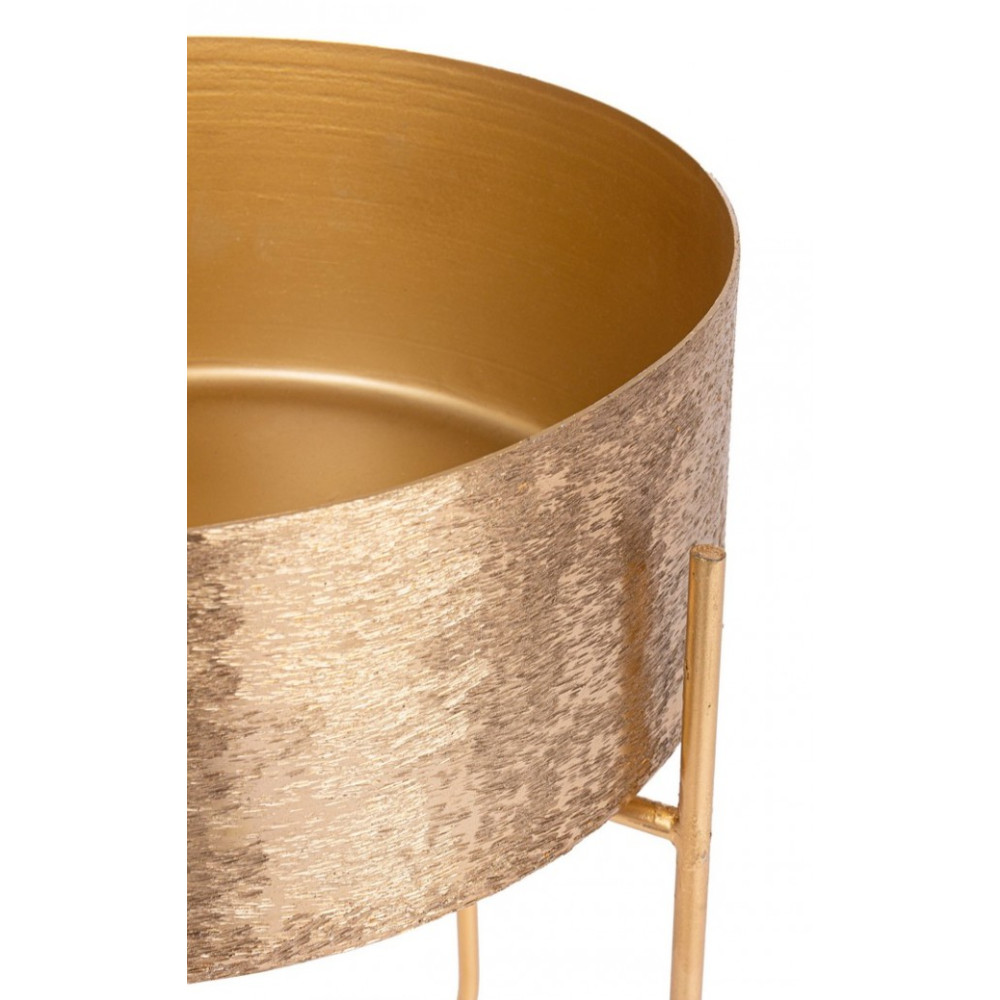 Bizzotto НАБІР 2 ПІДСТАВКА ВАРАНАСИ RO ЗОЛОТИЙ ВАЗОТРИМАТЕЛЬ