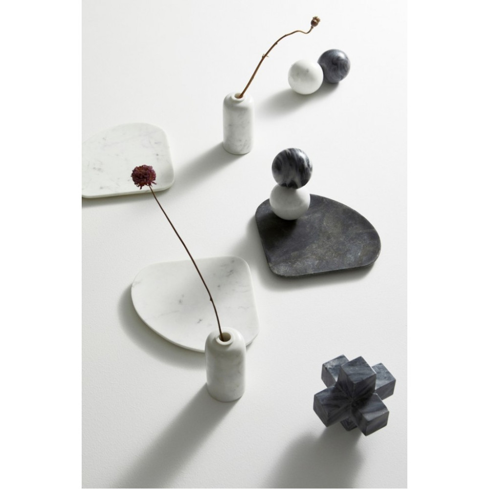 Bizzotto KANDY SHERE GREY-WH МАРМУР ДЕКОР H18 Bizzotto KANDY SHERE GREY-WH МАРМУР ДЕКОР H18