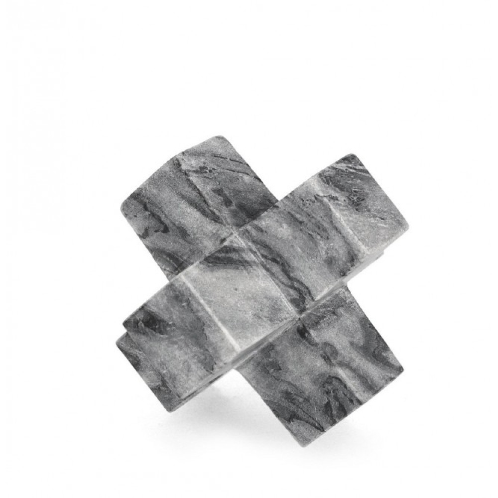 Bizzotto ДЕКОРАЦІЯ МАРМУРНОГО ХРЕСТА KANDY GREY Bizzotto ДЕКОРАЦІЯ МАРМУРНОГО ХРЕСТА KANDY GREY