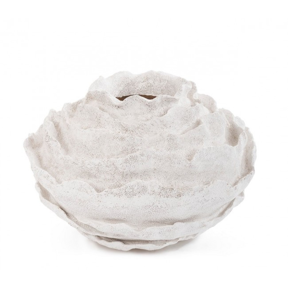 Bizzotto PAVO WHITE FAT ВАЗА ТРИМАЧ H39.5