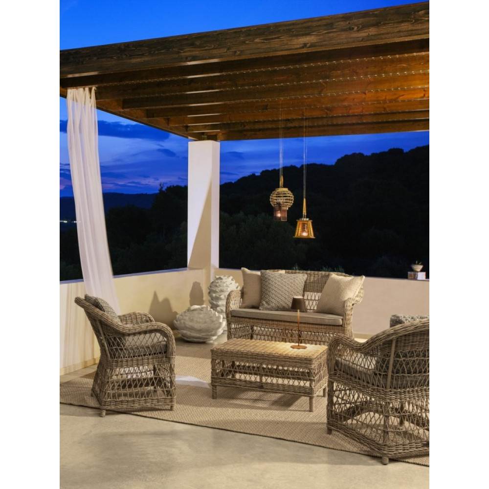 Bizzotto PAVO WHITE FAT ВАЗА ТРИМАЧ H39.5