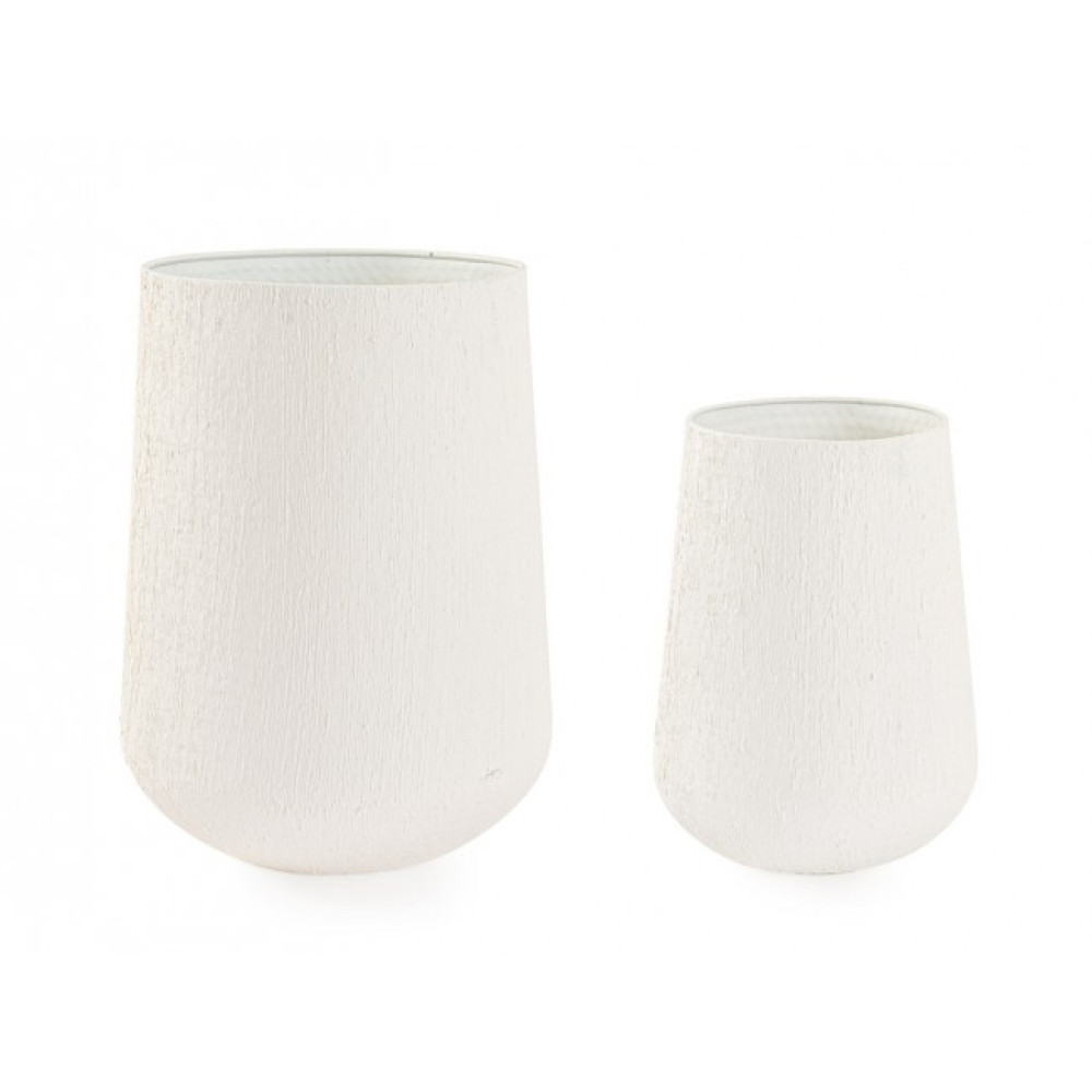 Bizzotto НАБІР 2 КЕНАР КРУГЛИЙ БЕЖЕВИЙ ВИСОКИЙ ВАЗОТРИМАТЕЛЬ