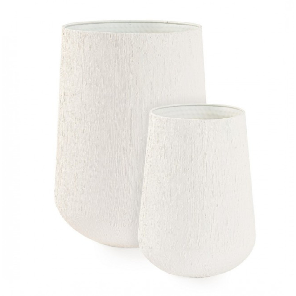 Bizzotto НАБІР 2 КЕНАР КРУГЛИЙ БЕЖЕВИЙ ВИСОКИЙ ВАЗОТРИМАТЕЛЬ