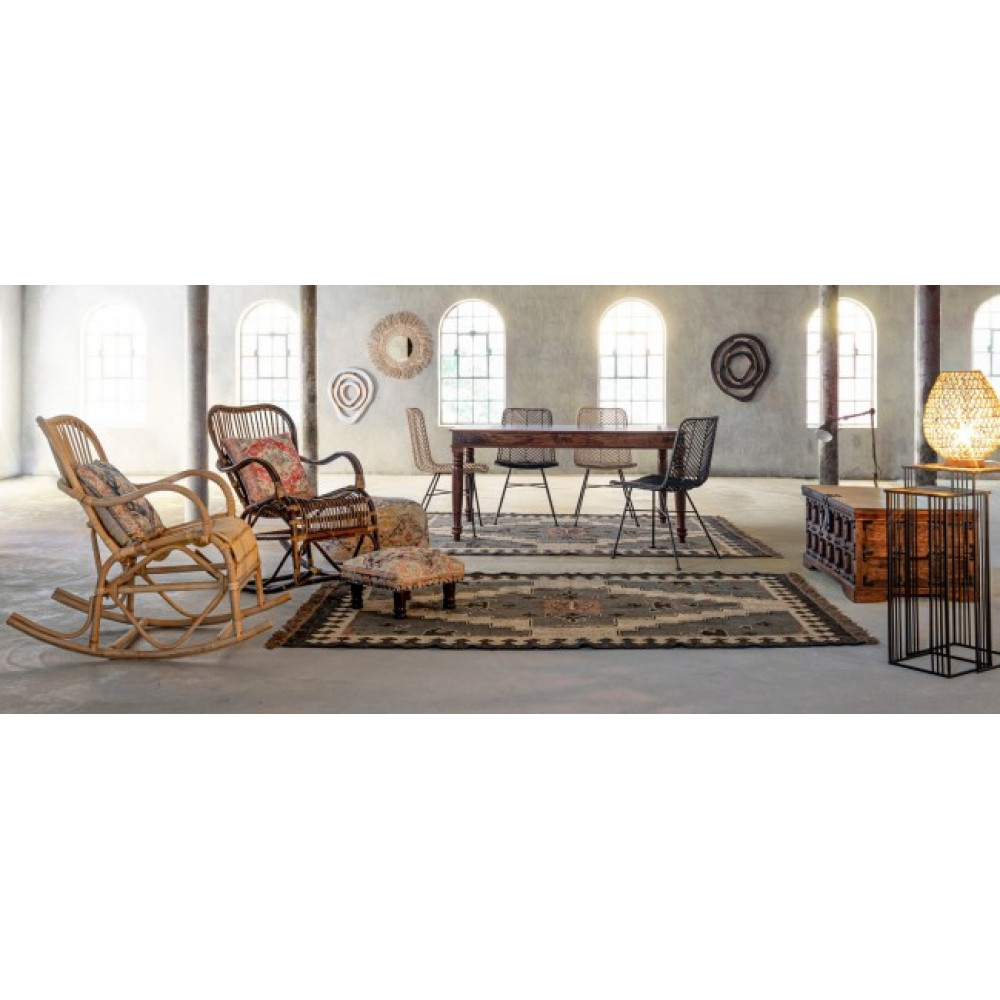 Homemotion LENWOOD BLACK WALL DECORATION L Homemotion LENWOOD BLACK WALL DECORATION L