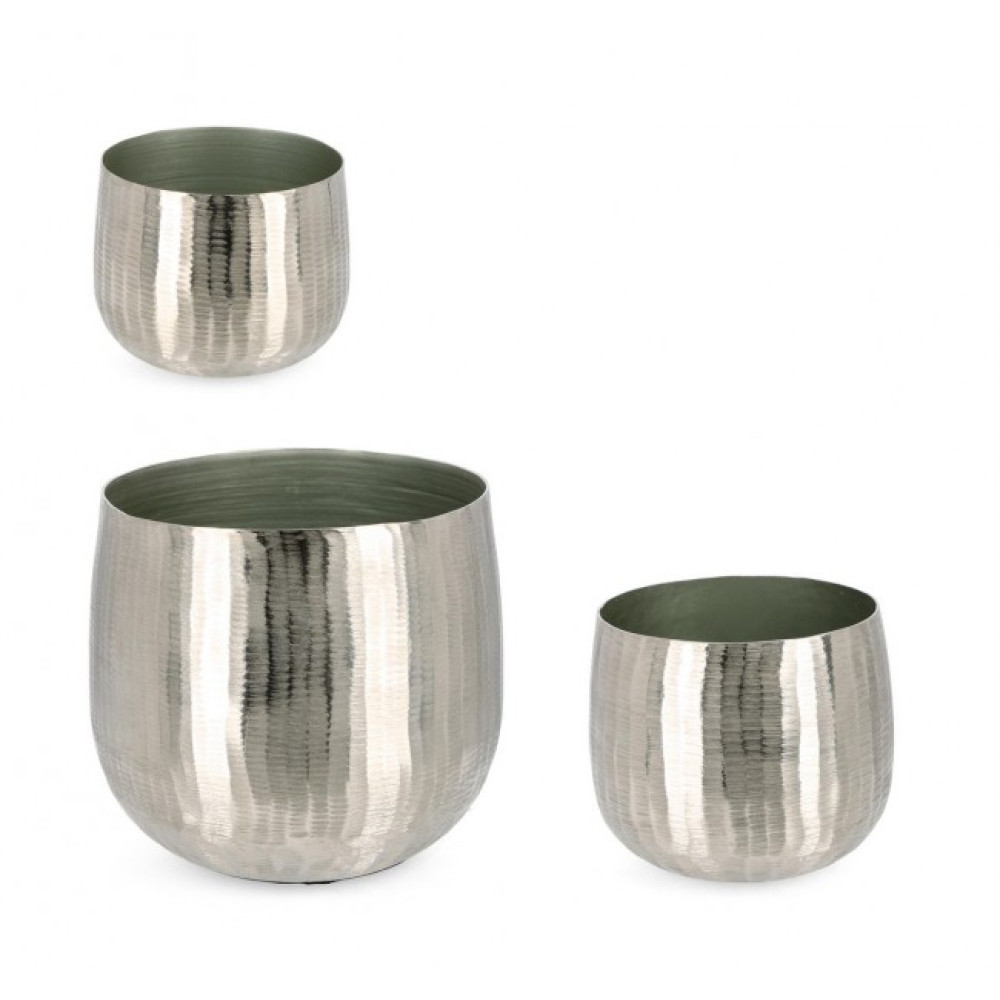 Bizzotto НАБІР 3 ДОЛОТО RO Срібний тримач для вази