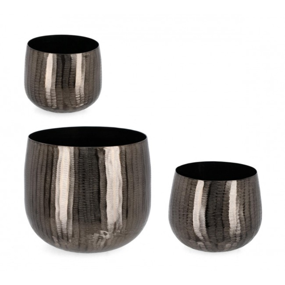 Bizzotto НАБІР 3 ДОЛОТО RO АНТРАЦИТОВИЙ ВАЗОТРИМАТЕЛЬ