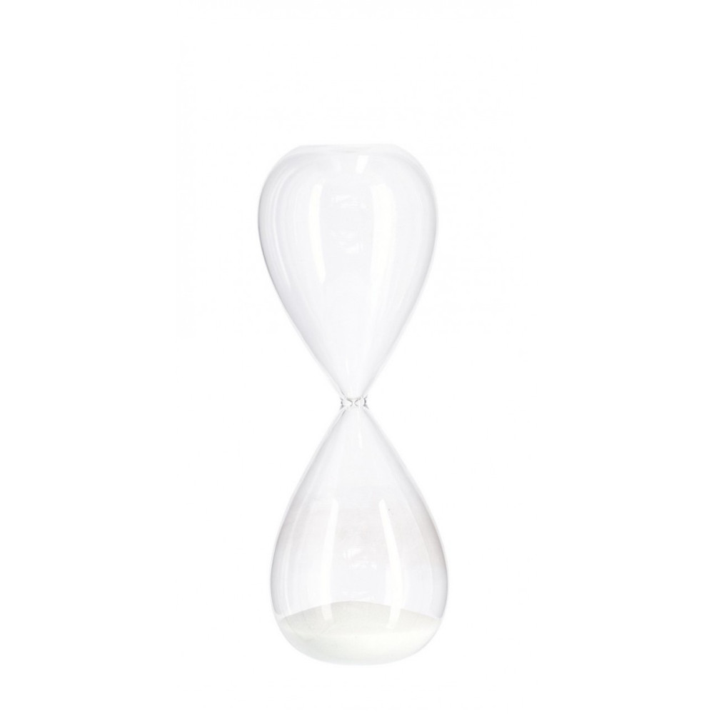 Bizzotto КРОНОС ПРОЗОРО-БІЛИЙ ПІСОЧНИЙ ГОДИННИК H29