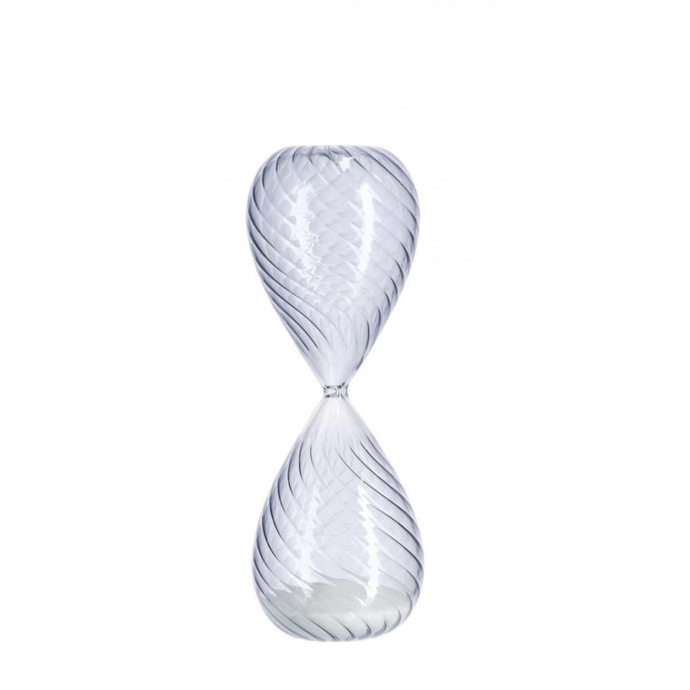 Bizzotto КРОНОС СВІТЛИЙ СИньо-БІЛИЙ ПІСОЧНИЙ ГОДИННИК H28,5