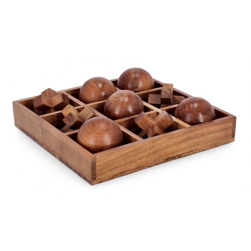 Bizzotto FORTUNE TRIS WOOD DECORATION 28,5X28,5