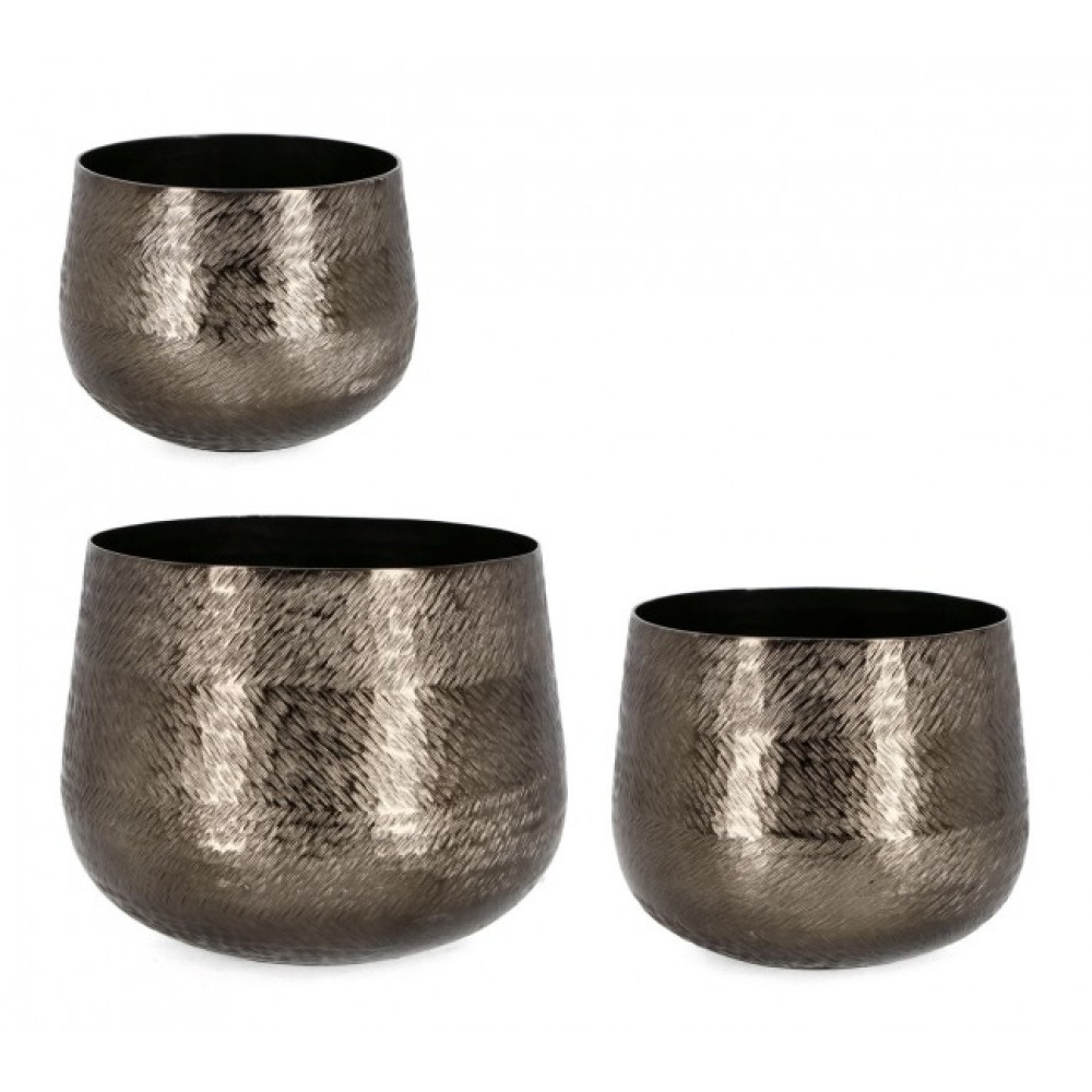 Bizzotto НАБІР 3 ЗАЖИМ RO ЧОРНИЙ ВАЗОТРИМАТЕЛЬ