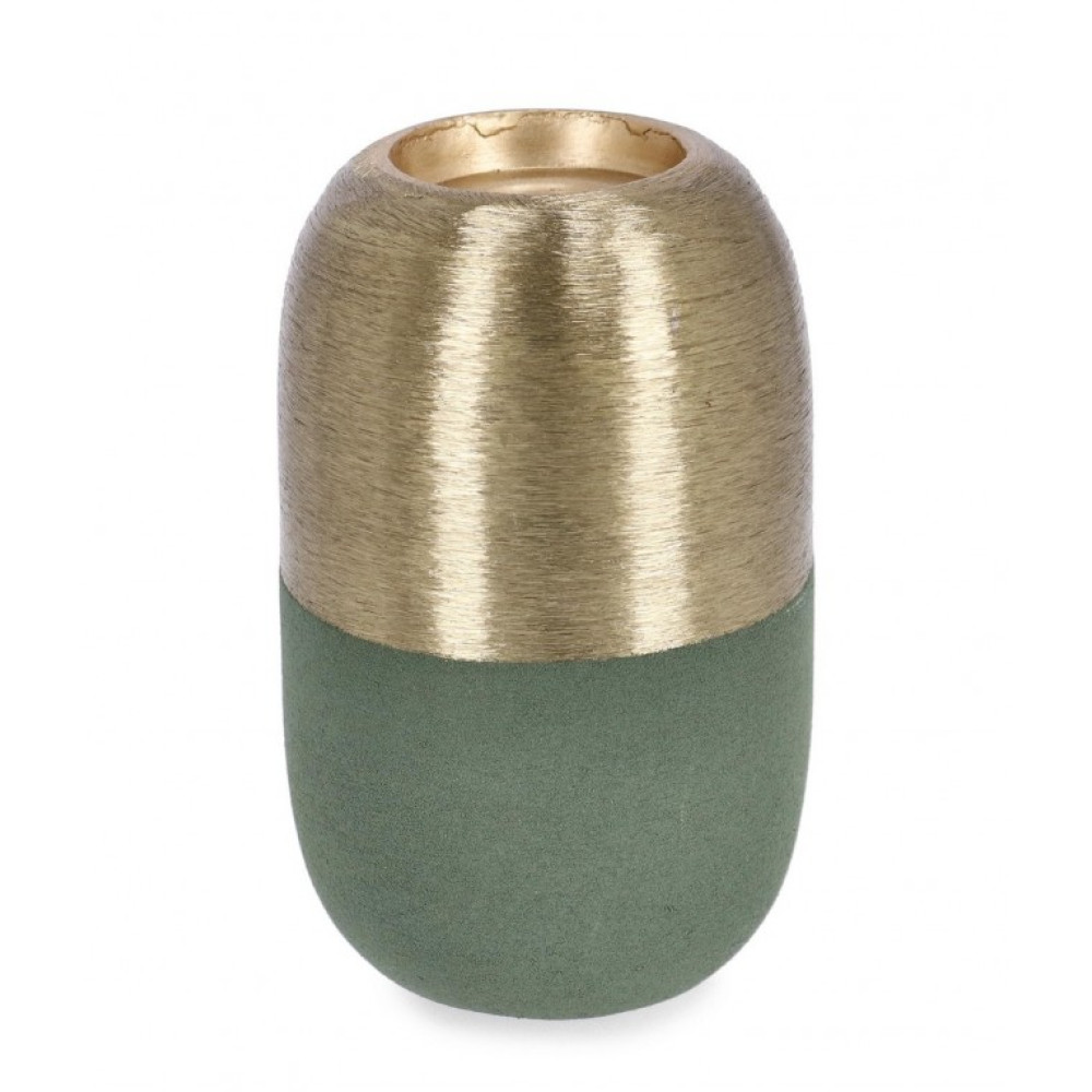 Bizzotto ПІДСВІЧНИК SAAD GREEN GOLD H11 Bizzotto ПІДСВІЧНИК SAAD GREEN GOLD H11