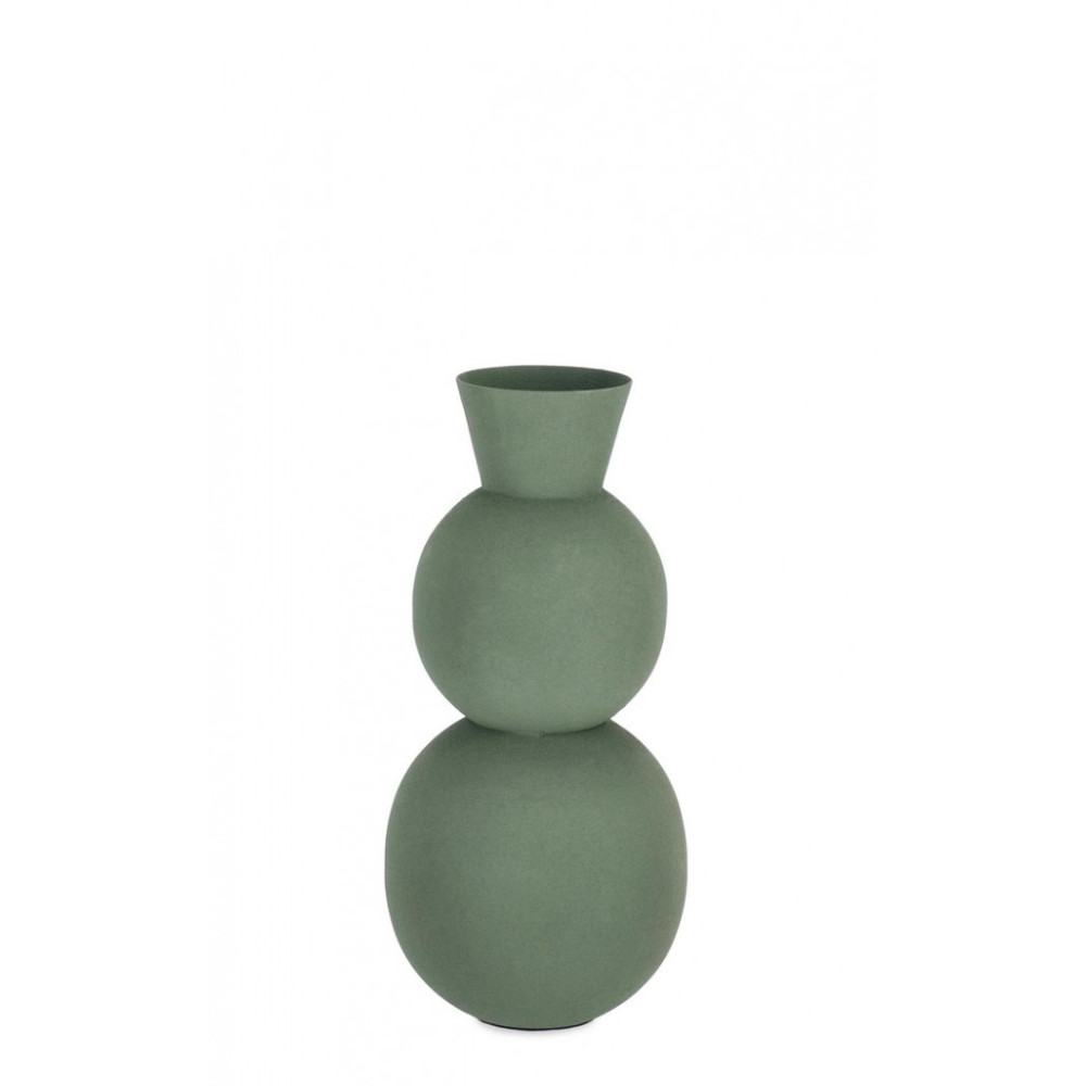 Bizzotto ПЛЯШКА RIDHI GREEN DECOR H32,5