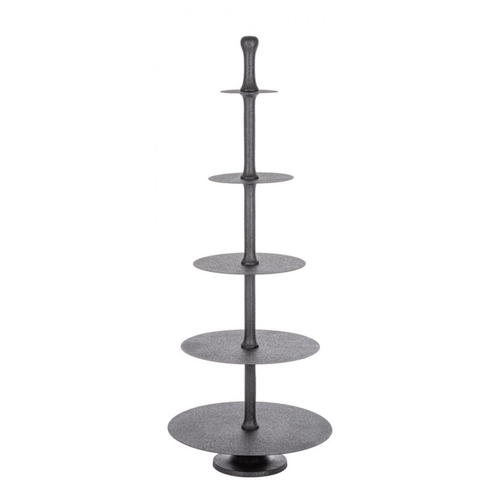 Bizzotto ПІДСТАВКА ДЛЯ ТОРТА RIDHI BLACK DECOR H159