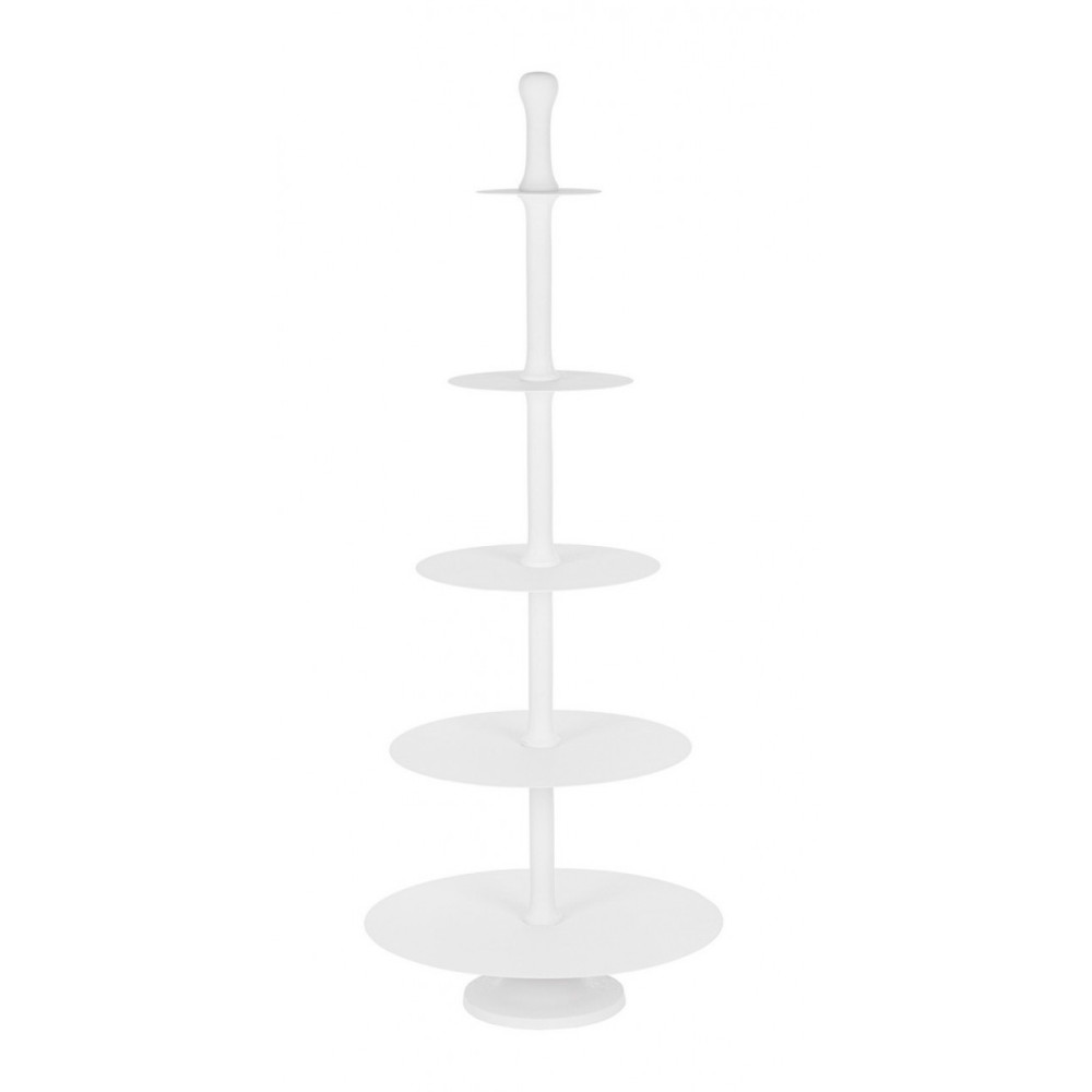 Bizzotto ПІДСТАВКА ДЛЯ ТОРТА RIDHI WHITE DECOR H159