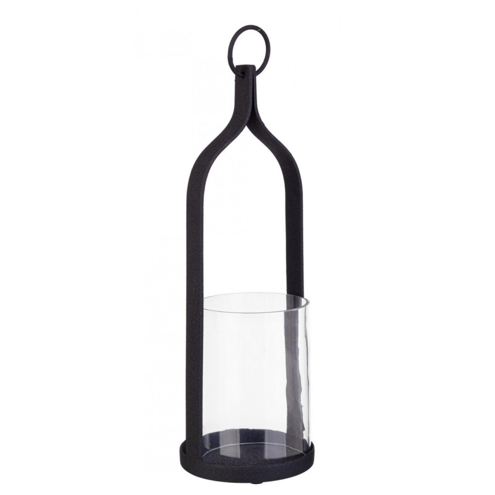 Bizzotto ПІДСВІЧНИК RIDHI ЧОРНИЙ 1P H30 Bizzotto ПІДСВІЧНИК RIDHI ЧОРНИЙ 1P H30