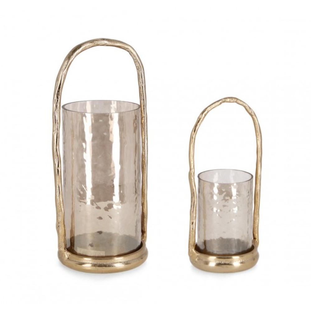 Bizzotto НАБІР SAGAR 2 RO ЗОЛОТИЙ СВІЧНИК. 1P W-РУКА