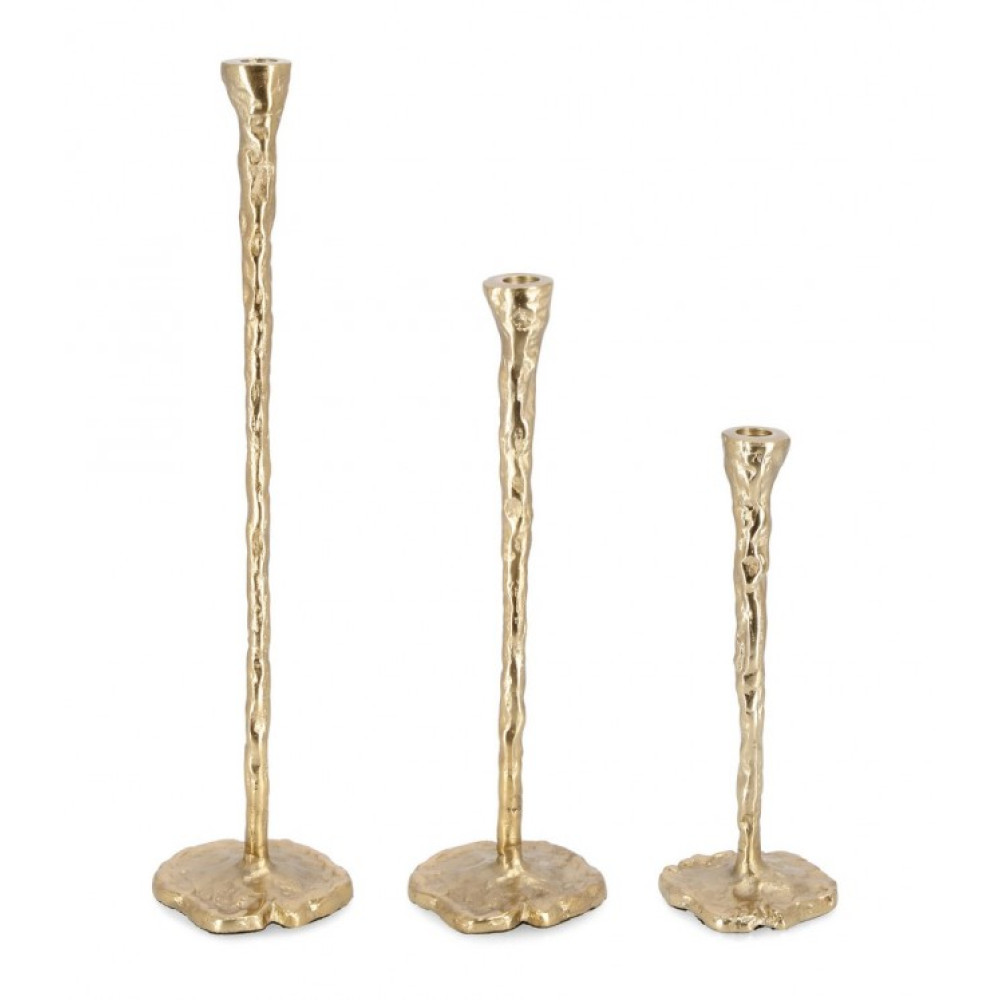 Bizzotto SAGAR ЗОЛОТИЙ СВІЧНИК 1F НАБІР 3