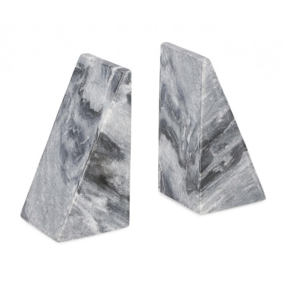 Bizzotto НАБІР 2 КЕНДІ СІРИЙ МАРМУР ДЕКОР H15 Bizzotto НАБІР 2 КЕНДІ СІРИЙ МАРМУР ДЕКОР H15