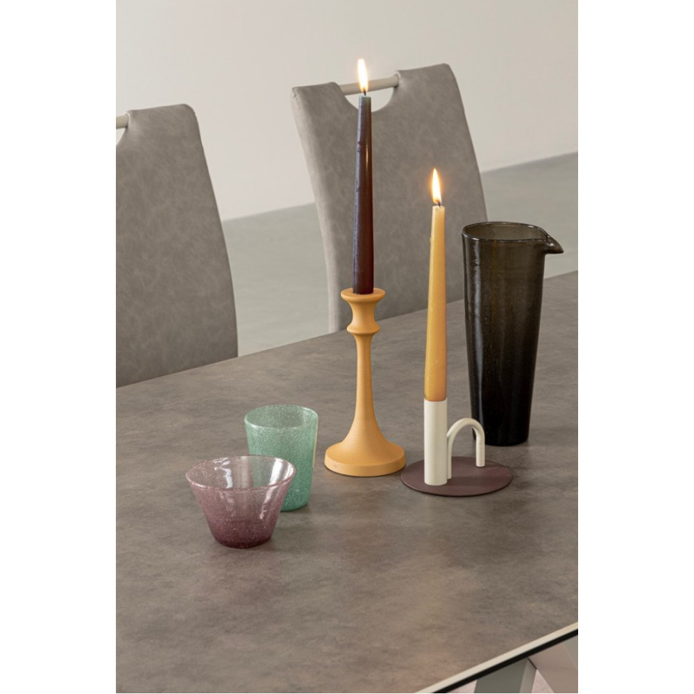 Bizzotto АЛАБАСТРОН ОХРА 1РУКА СВІЧНИК H21