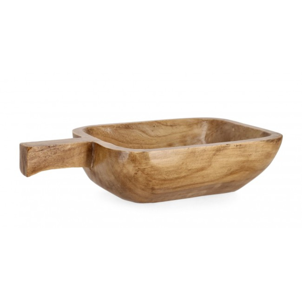 Yes ДЖАМАЛ КОРИЧНЕВИЙ ДЕКОР ДЕРЕВО ПІДНОС 42Х25