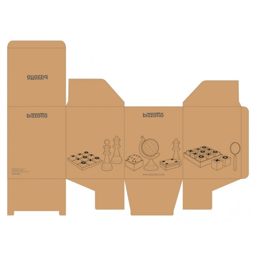 Bizzotto КАРТКИ ДЕКОР FORTUNE BLACK WOOD 12X8,5 Bizzotto КАРТКИ ДЕКОР FORTUNE BLACK WOOD 12X8,5