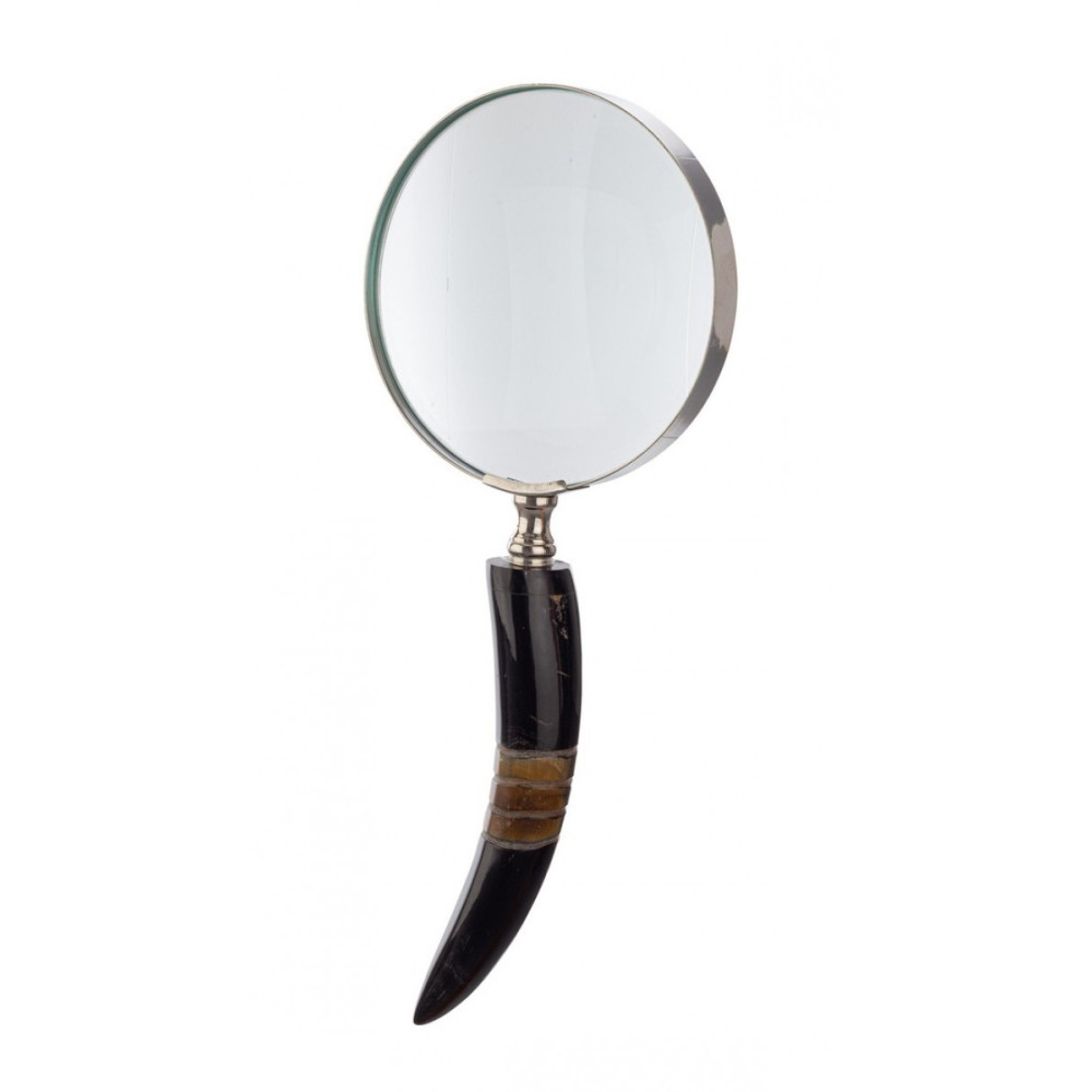 Bizzotto FORTUNE BROWN MAGNIFYI GLASS DECOR 25X10