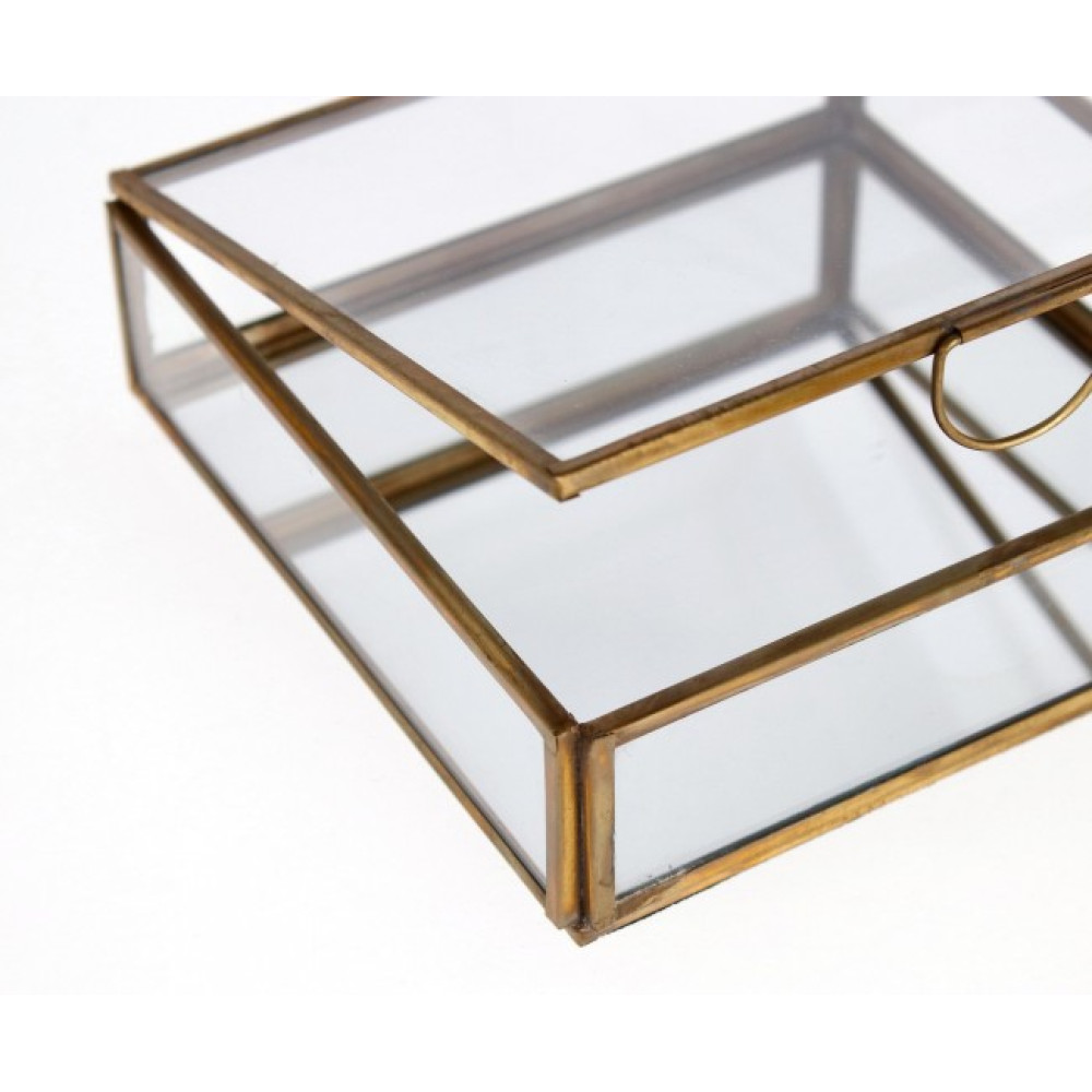 Bizzotto TEHRI TRAS.GOLD JEWEL.BOX 20,5X20,5