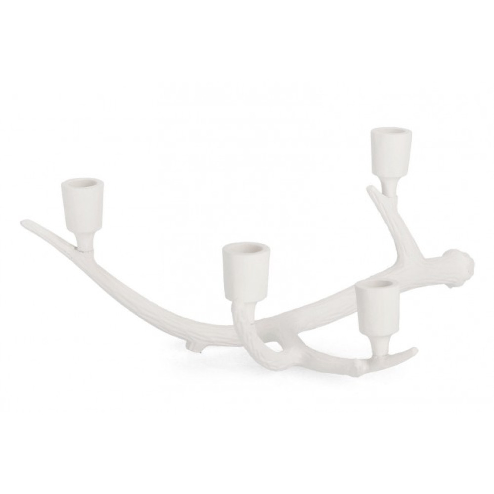 Bizzotto HISAR WHITE C.HOLDER 4P H16,5