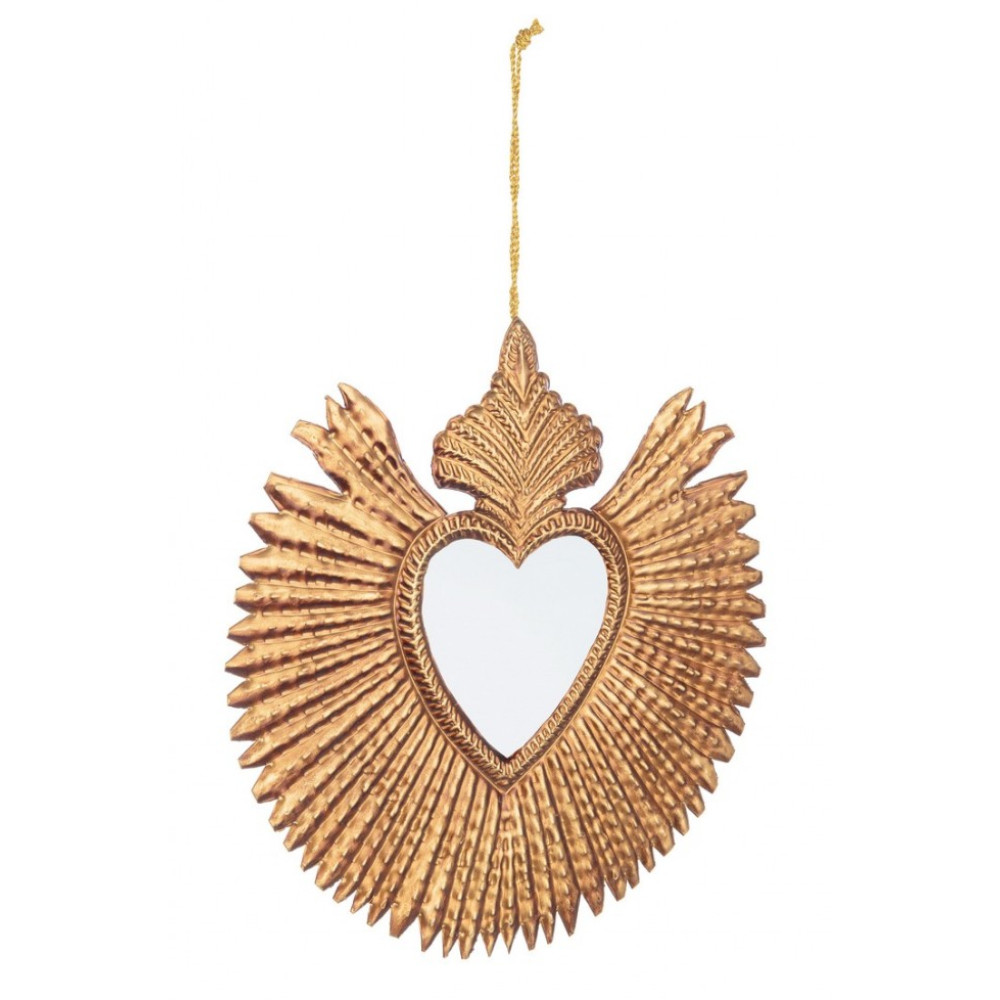Bizzotto ЗОЛОТО СЕРДЕЦЕ ОРНАМЕНТ MALORY D21 Bizzotto ЗОЛОТО СЕРДЕЦЕ ОРНАМЕНТ MALORY D21