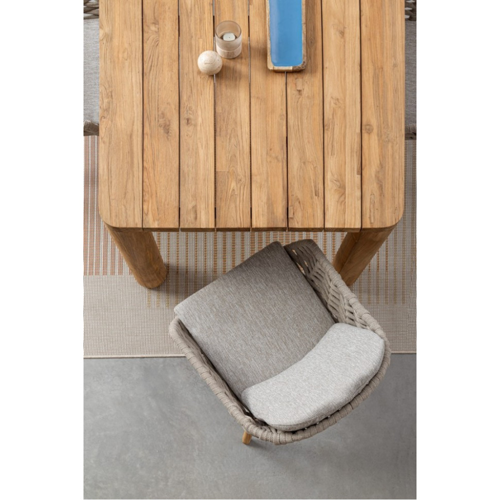 Bizzotto MIRISSA BEIGE RO СКЛЯНА ВАЗА W-БАЗА H8,5