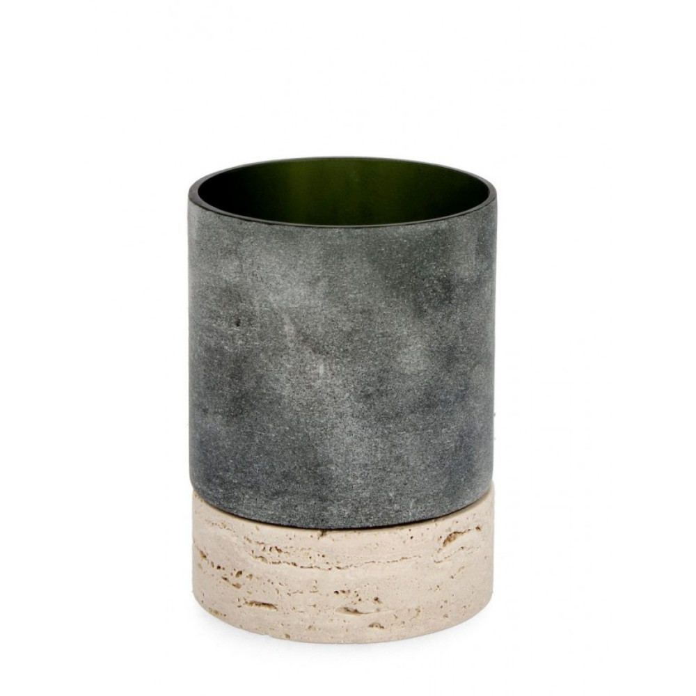 Bizzotto ПІДСВІЧНИК MIRISSA GREEN H15,5 Bizzotto ПІДСВІЧНИК MIRISSA GREEN H15,5