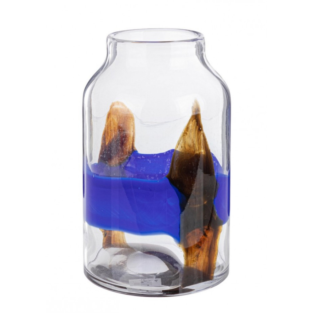 Bizzotto ERIDANUS BLUE-BLACK GL ВАЗА H24,5