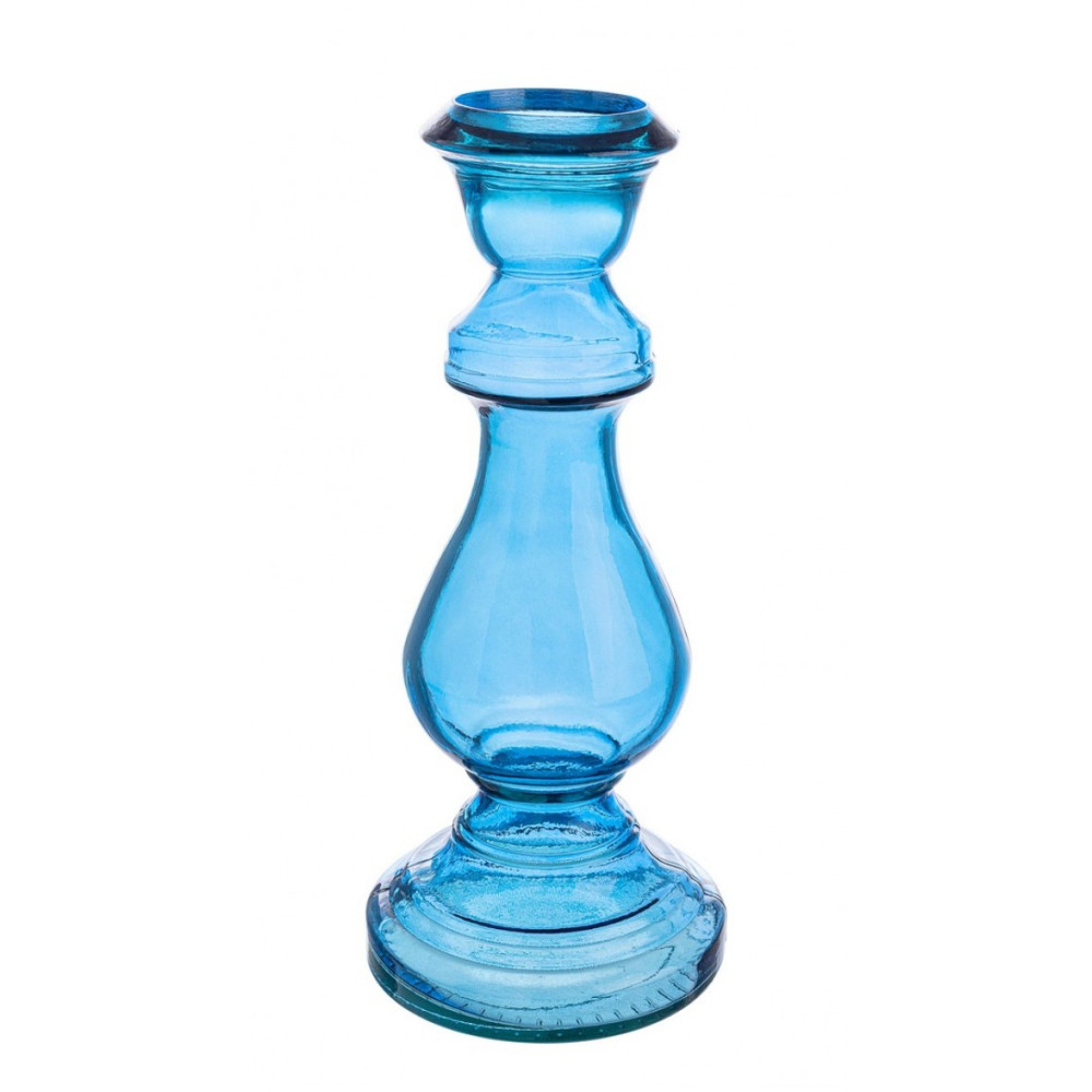 Bizzotto JODY SAPPHIRE BLUE GL CANDELABRA H40