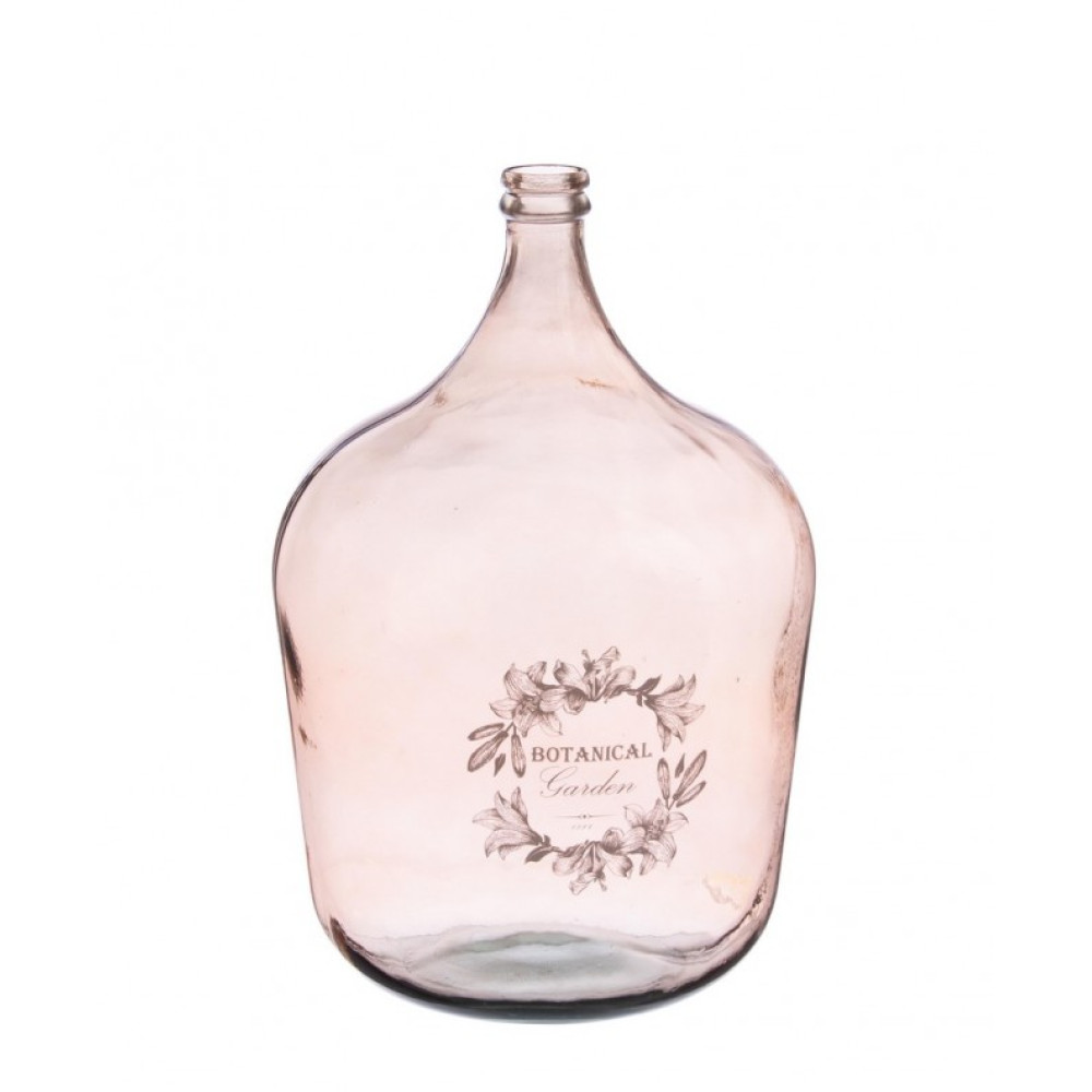 Bizzotto SCRAPPY PINK GL DEMIJOHN ВАЗА H56