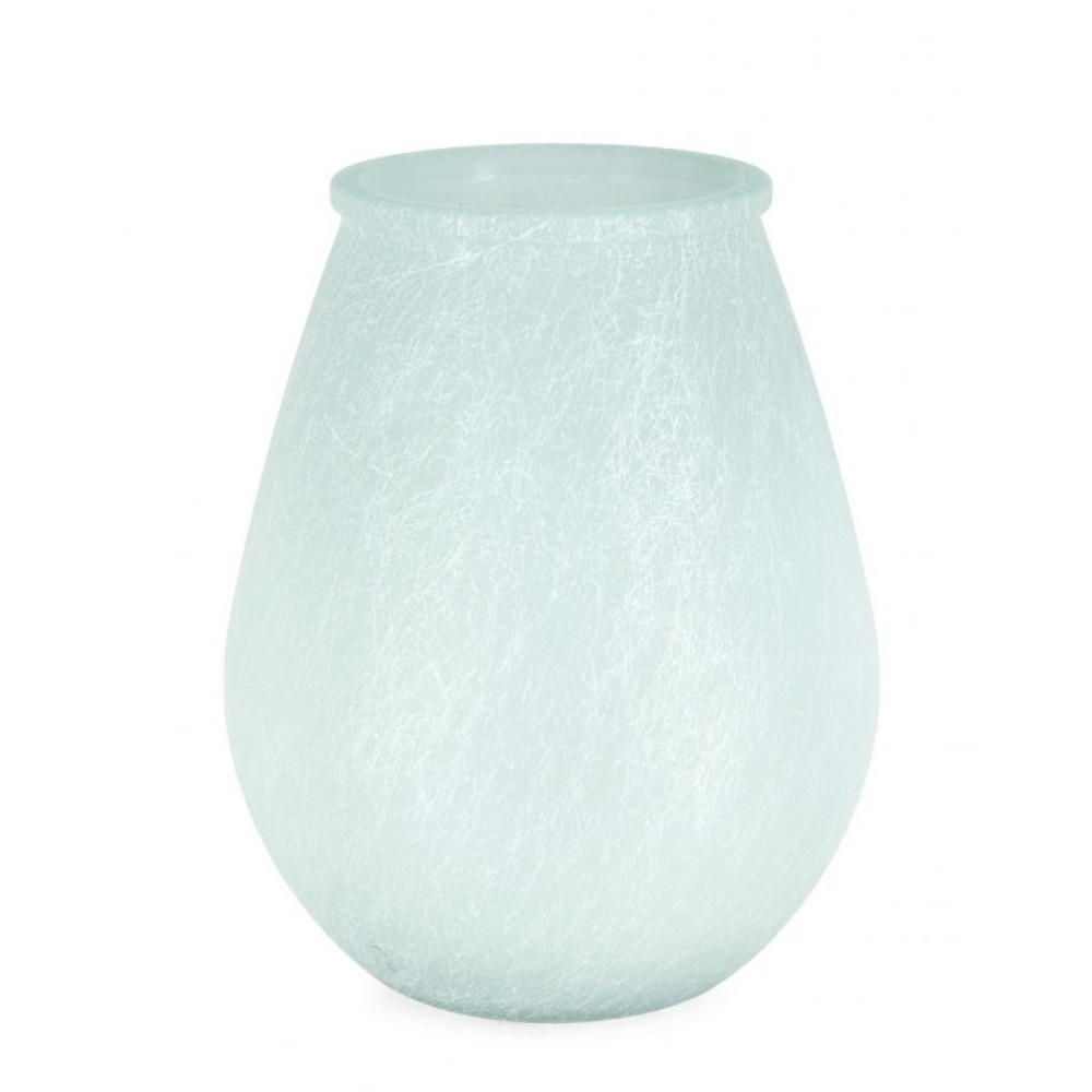 Bizzotto ВАЗА ABBY ROUNDED L.BLUE SILK GL D29