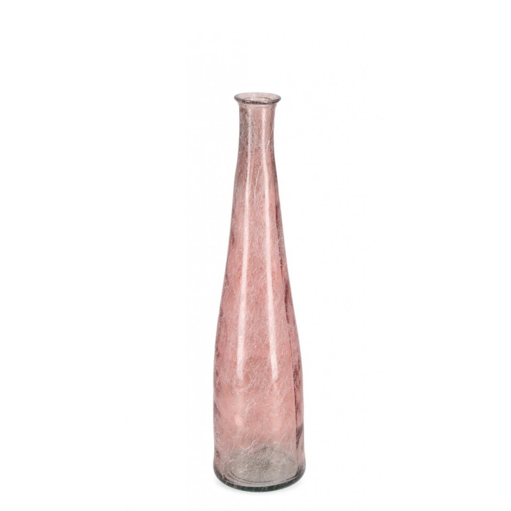 Bizzotto ABBY RO PINK SILK GL DECOR BOTTLE H80