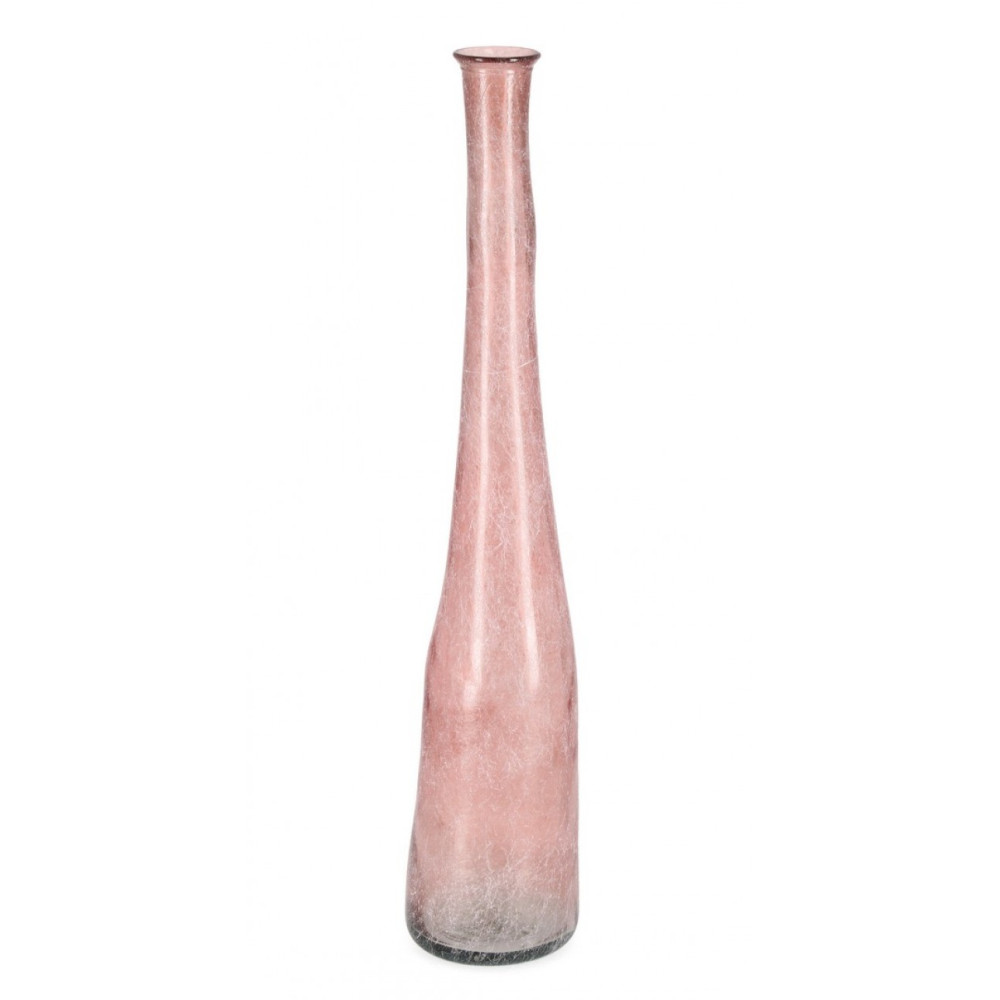 Bizzotto ABBY RO PINK SILK GL DECOR BOTTLE H100
