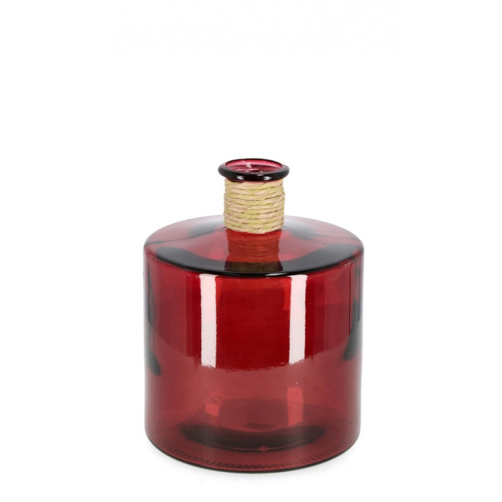 Bizzotto ПЛЯШКА ROTANG RO RED GL DECOR H26